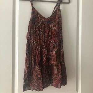 AMERICAN EAGLE PAISLEY MINI DRESS
